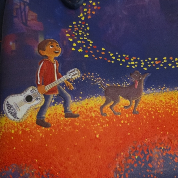 Loungefly Pixar COCO Crossbody Purse Day Of The Dead. NWT. Really Cute! Disney - Picture 4 of 11